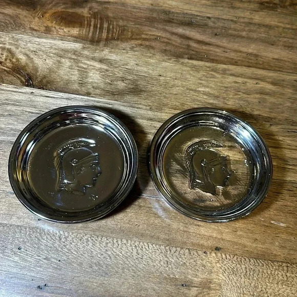 Coasters Glass Set of 2 Bundle - Picture 1 of 8
